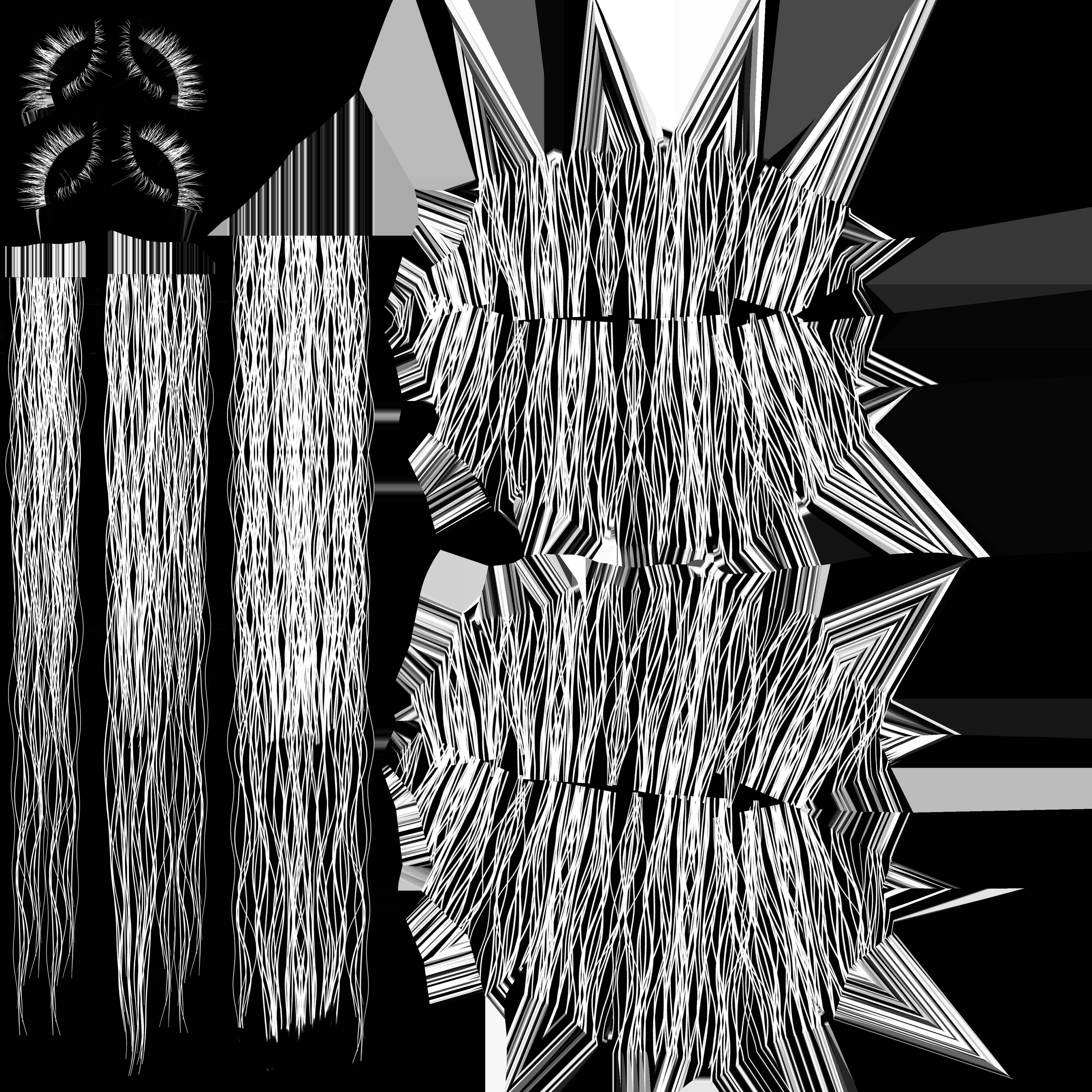 Zombie Witch 3D model_29