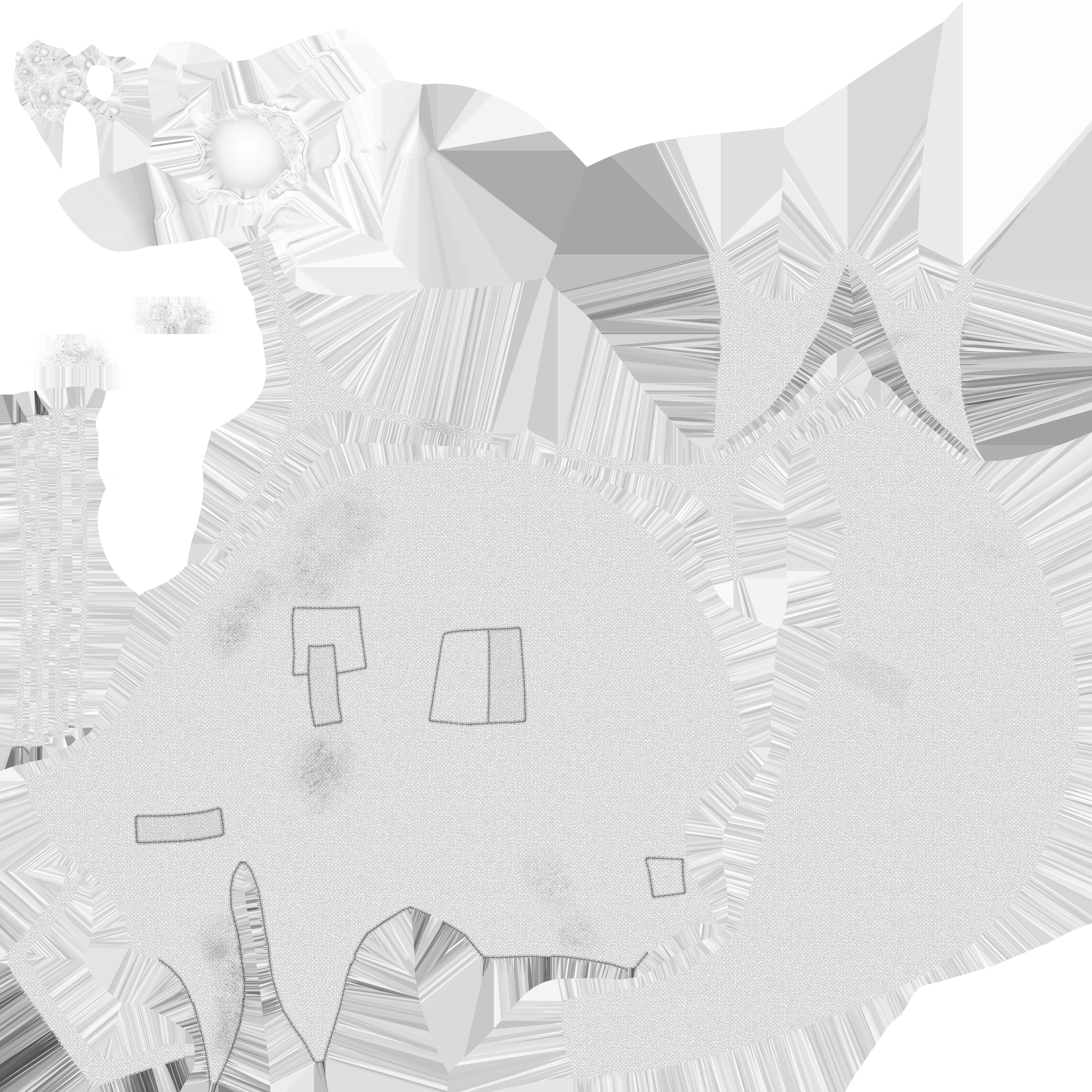 Zombie Witch 3D model_28