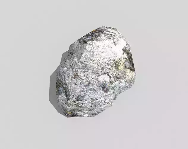 low poly rock