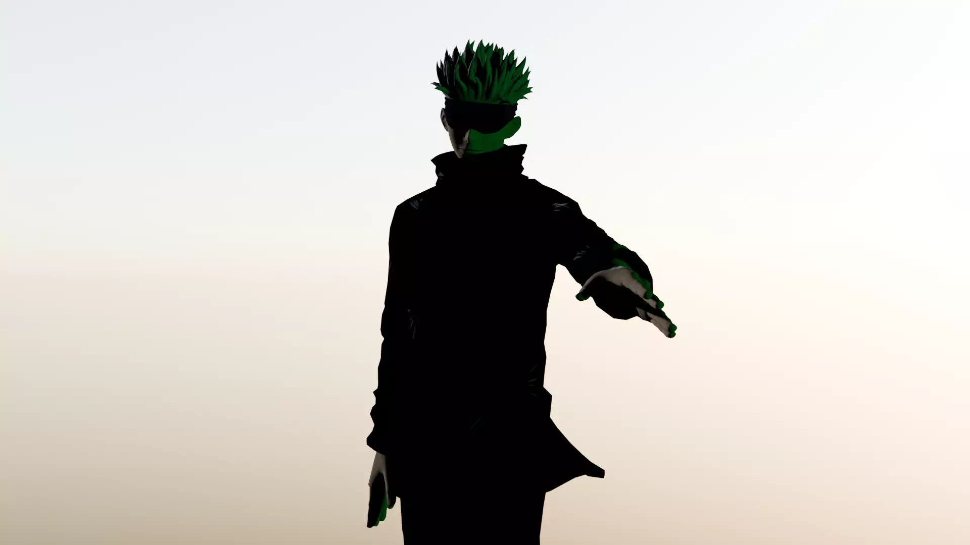 satoru gojo for jujutsu kaisen 3D model_0