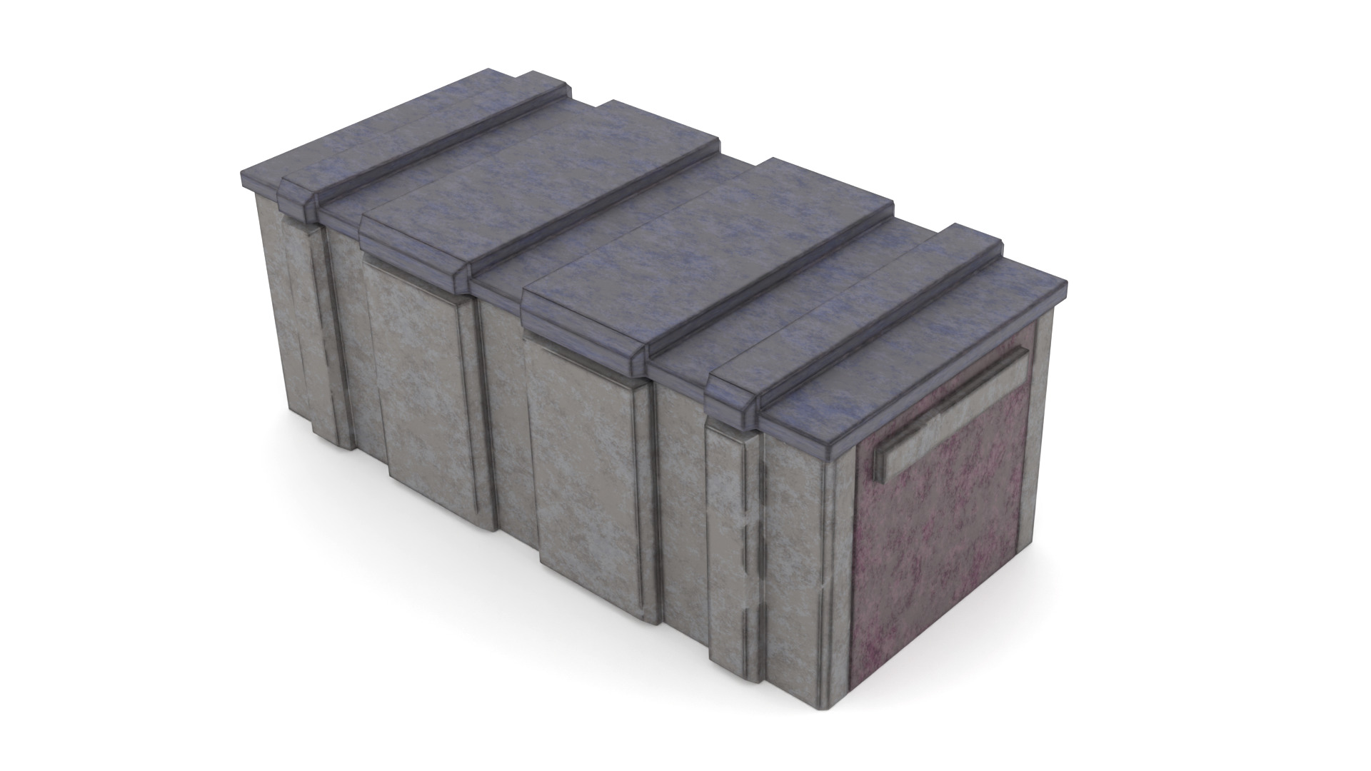 Imperial Field crate 1-6 scale Hottoys  3D print model_4