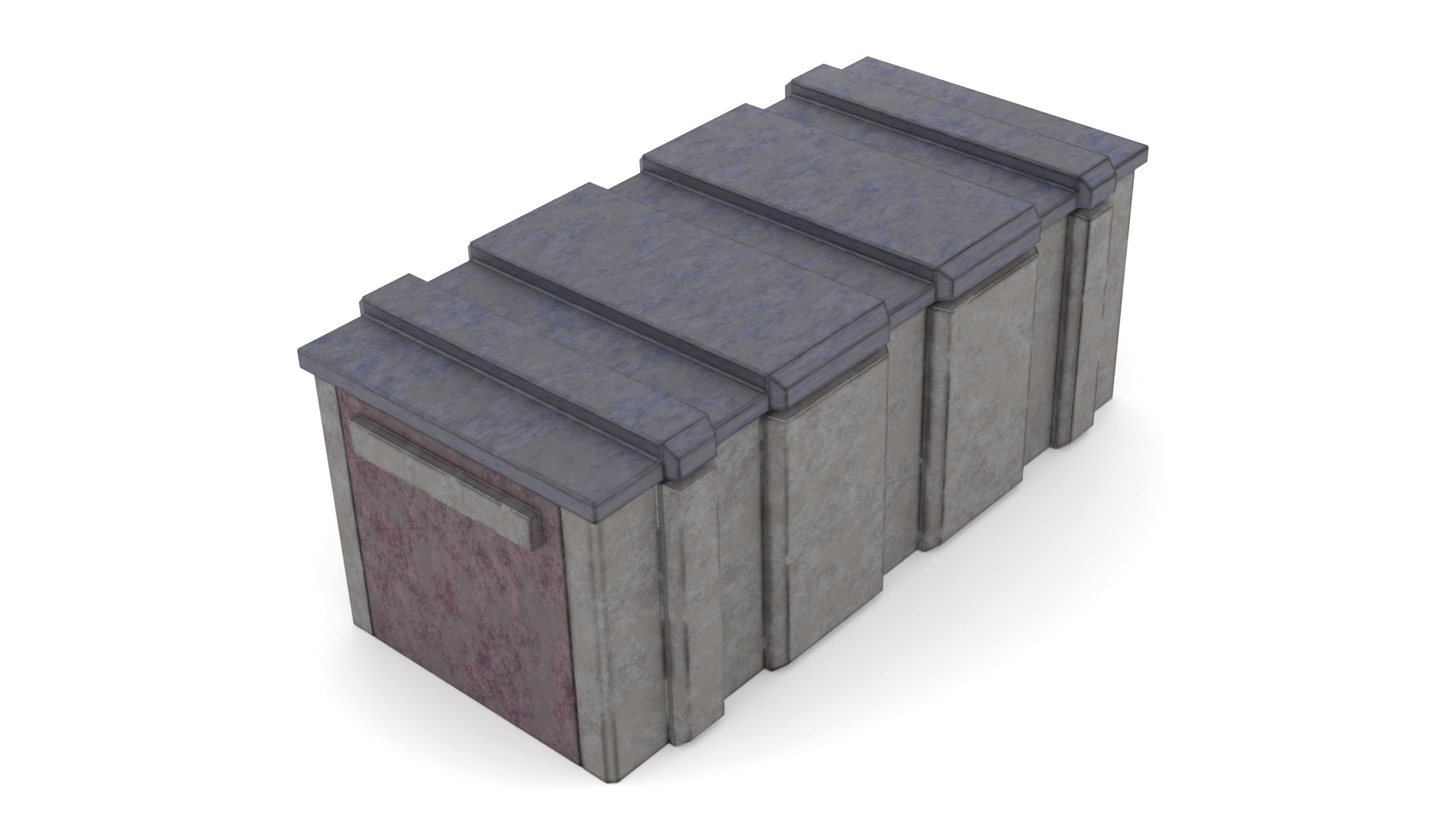 Imperial Field crate 1-6 scale Hottoys  3D print model_5