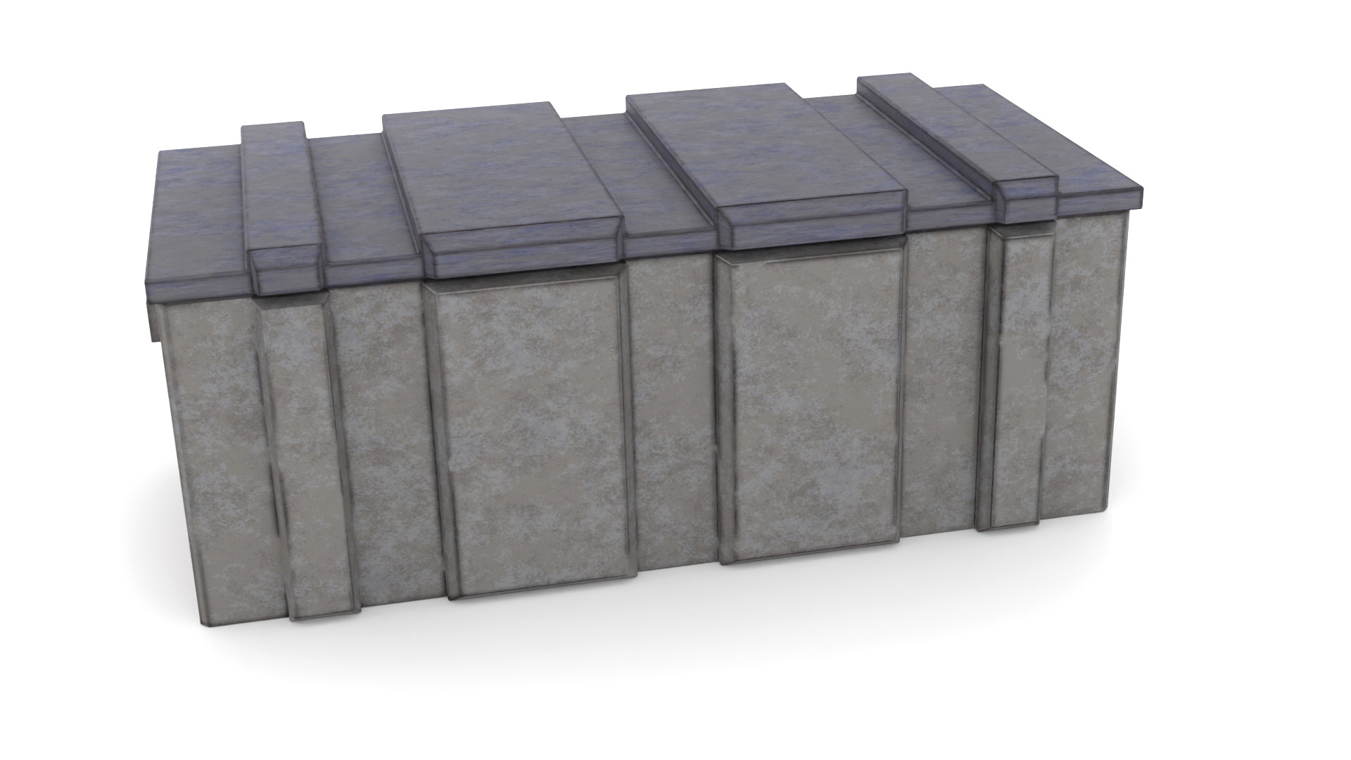 Imperial Field crate 1-6 scale Hottoys  3D print model_3