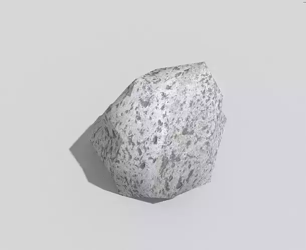 low poly rock
