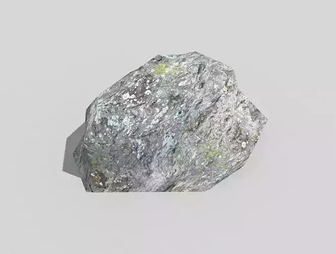 low poly rock