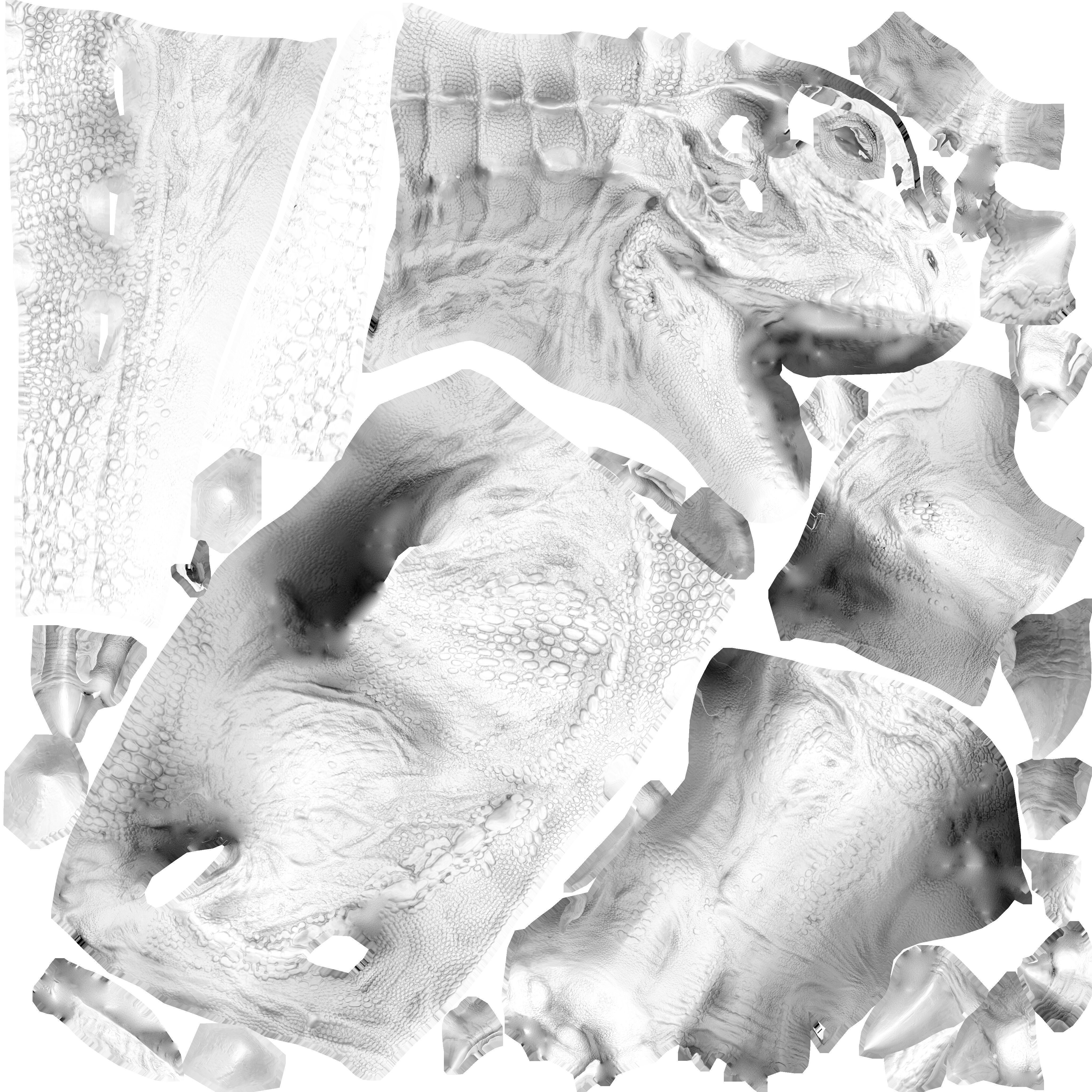 Megacarnox Dinosaur HybridV2 Low-poly 3D model_2