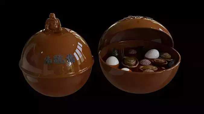 Chinese famous food Buddha Jumps Over the Wall