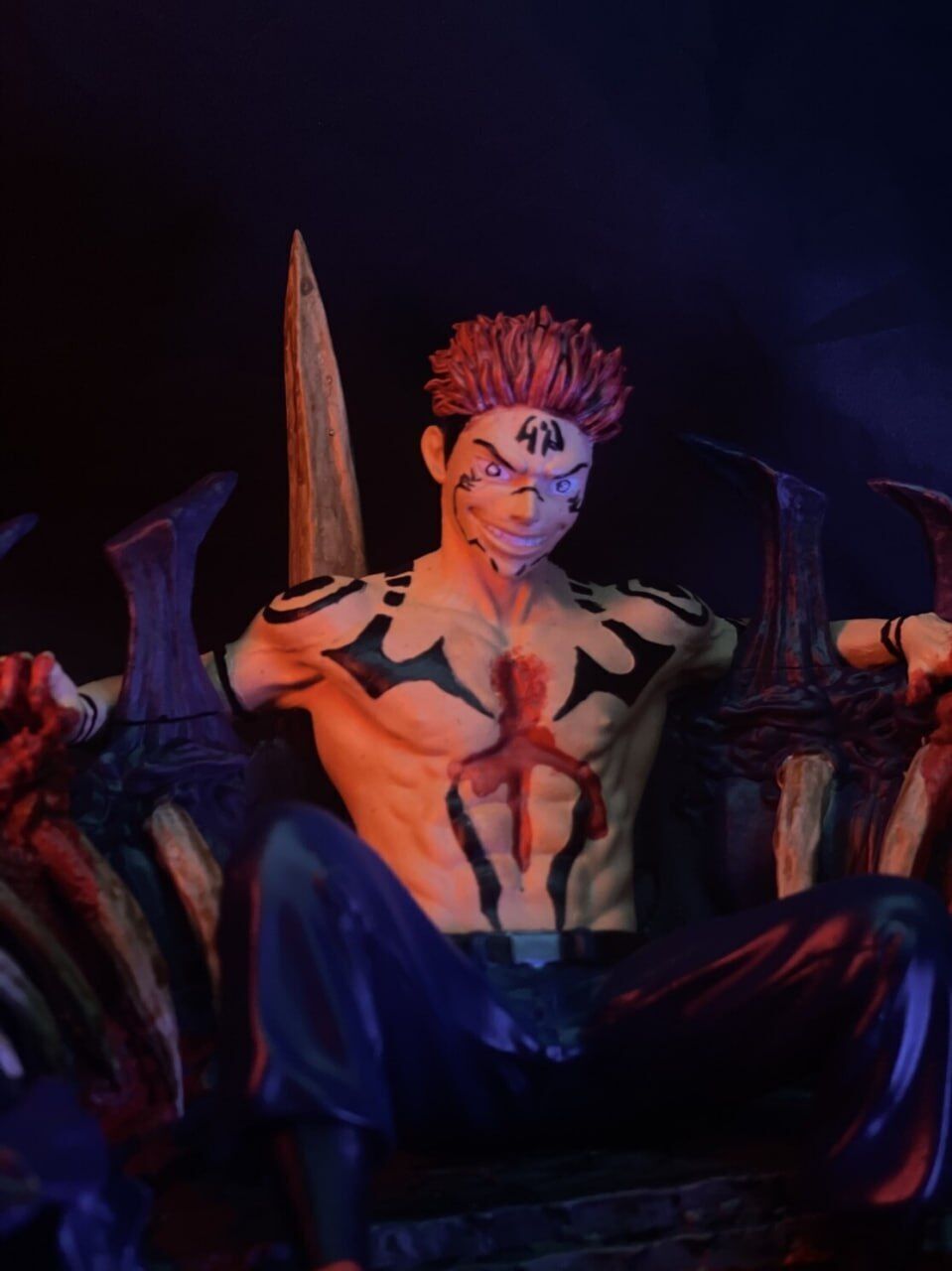 Ryomen Sukuna  Anime Figure Free 3D print model_1