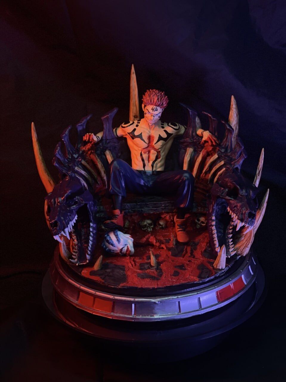 Ryomen Sukuna  Anime Figure Free 3D print model_8