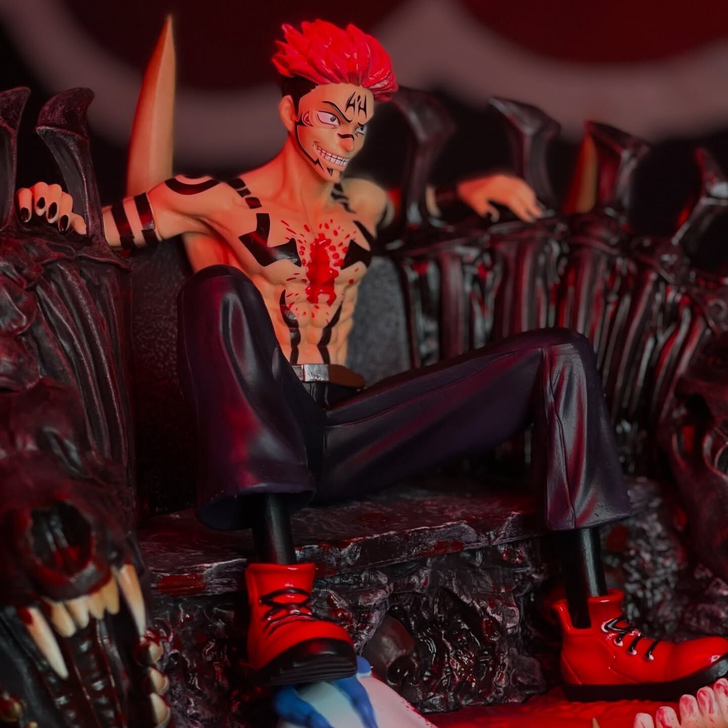 Ryomen Sukuna  Anime Figure Free 3D print model_4