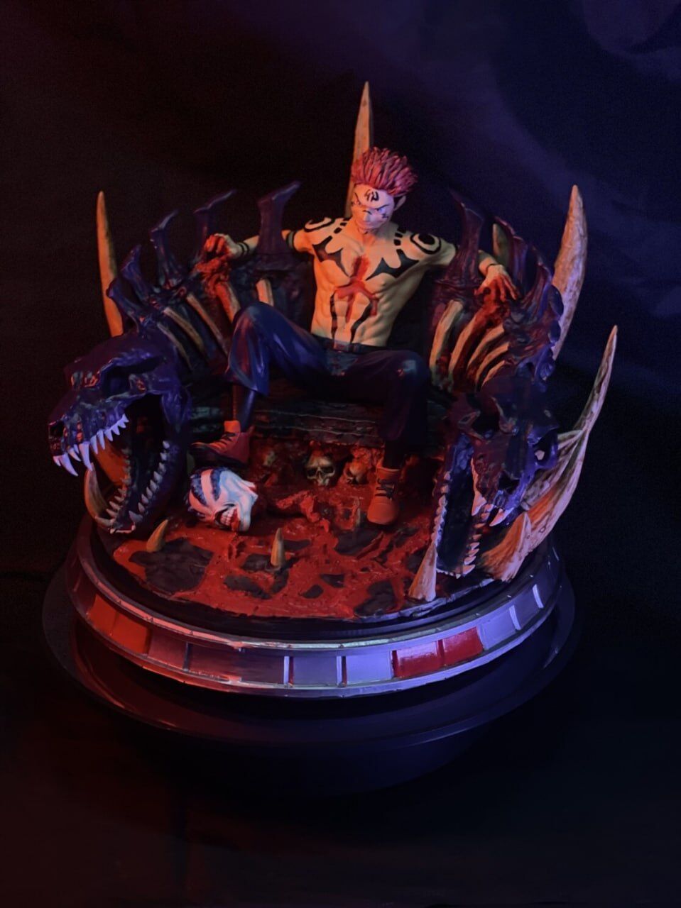 Ryomen Sukuna  Anime Figure Free 3D print model_20