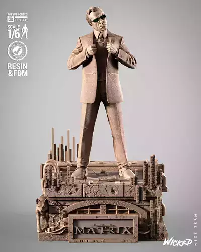 Wicked Movies Smith Sculpture 3D print model