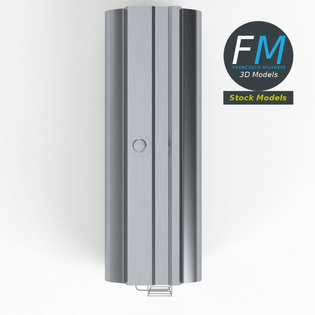 Gasoline tanker 3D model_6