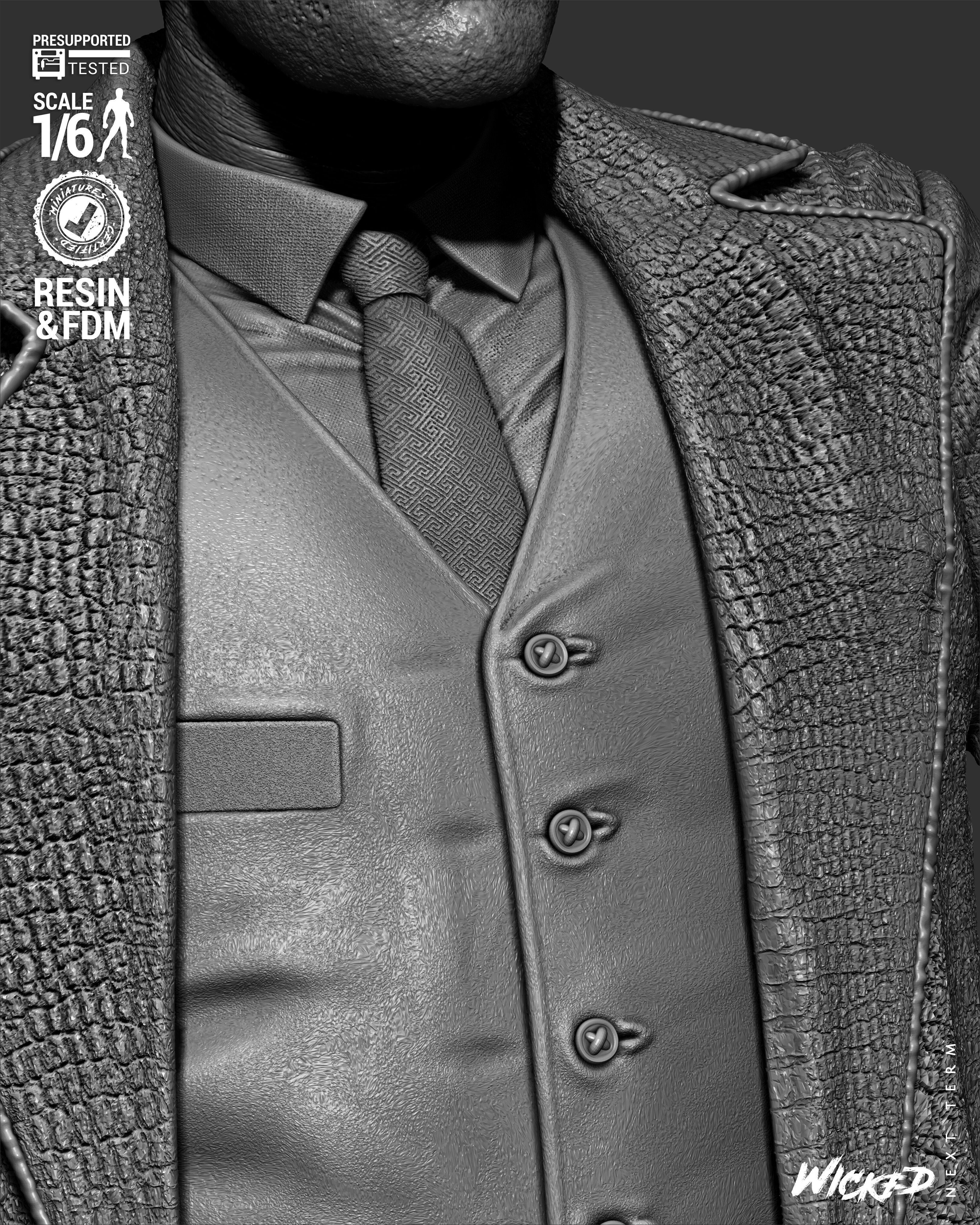 Wicked Movies Morpheus Sculpture 3D print model_55