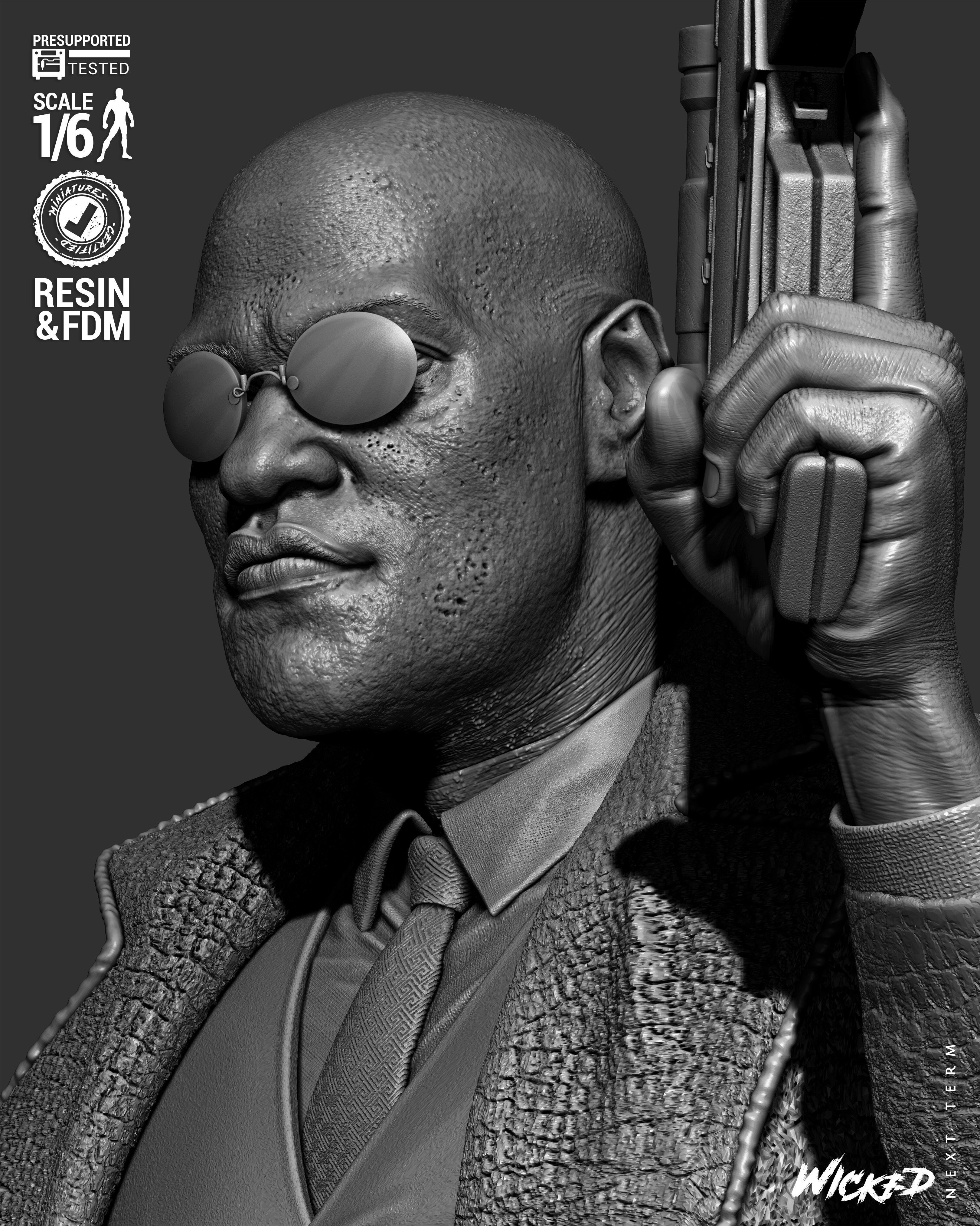 Wicked Movies Morpheus Sculpture 3D print model_58