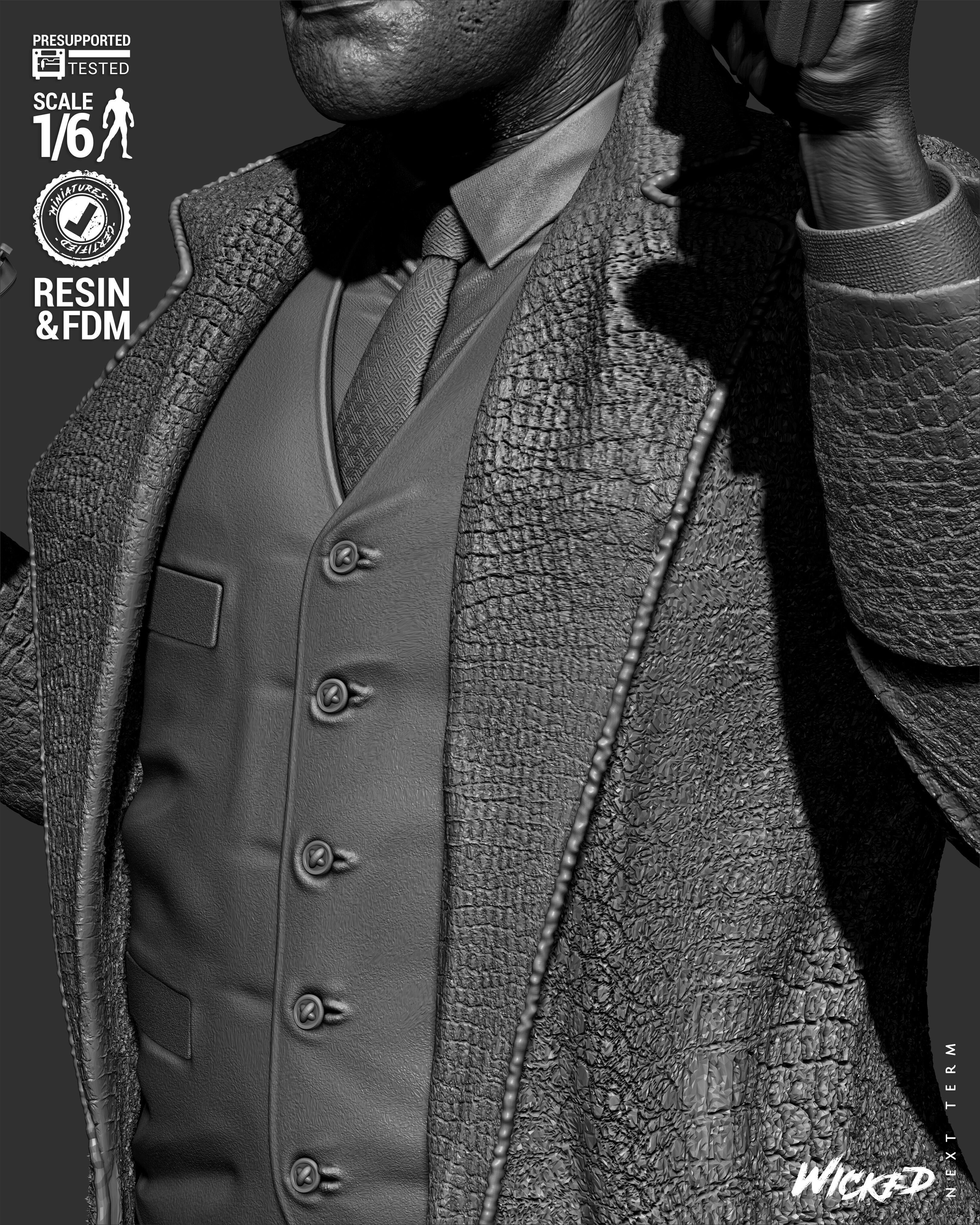 Wicked Movies Morpheus Sculpture 3D print model_53