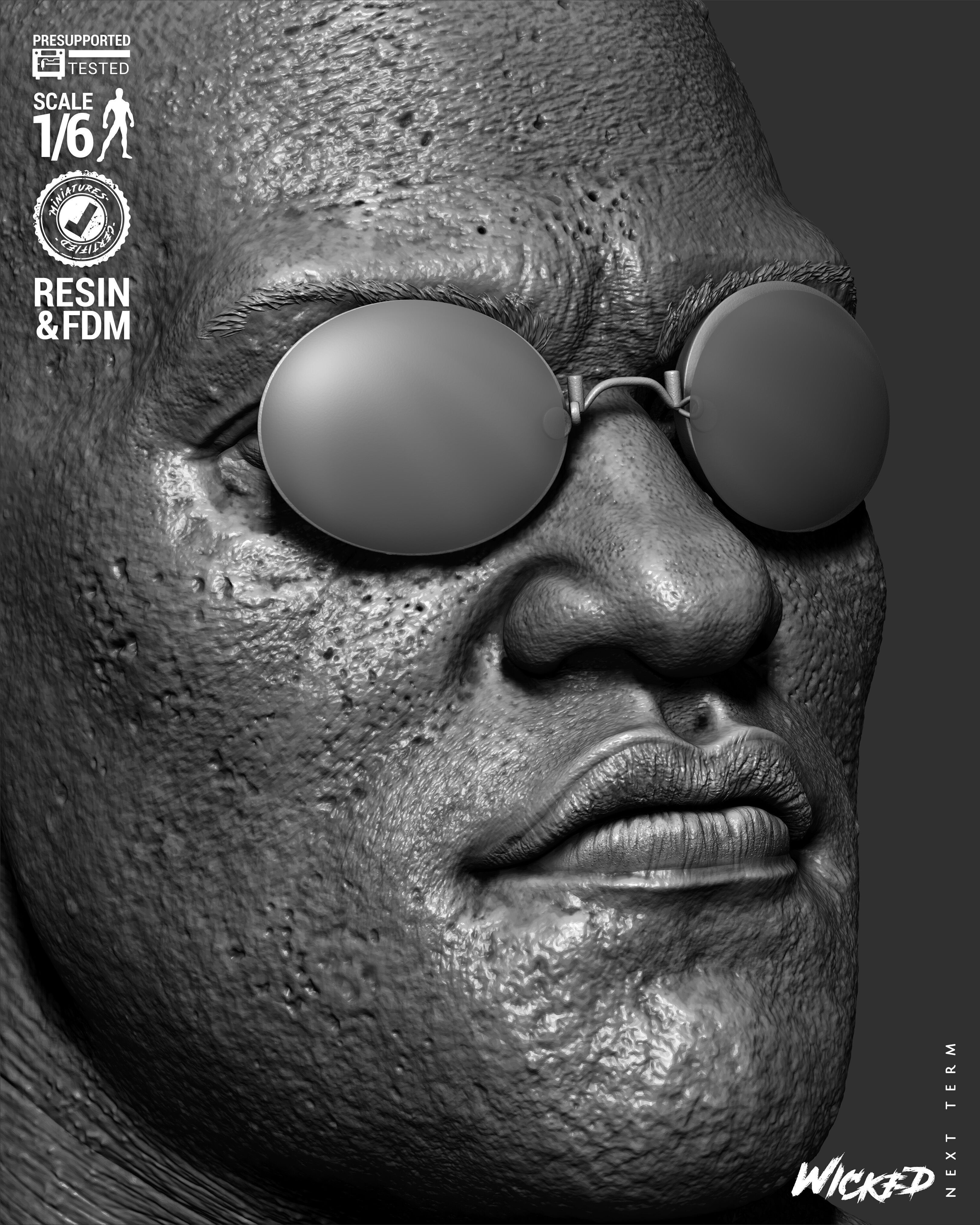 Wicked Movies Morpheus Sculpture 3D print model_30