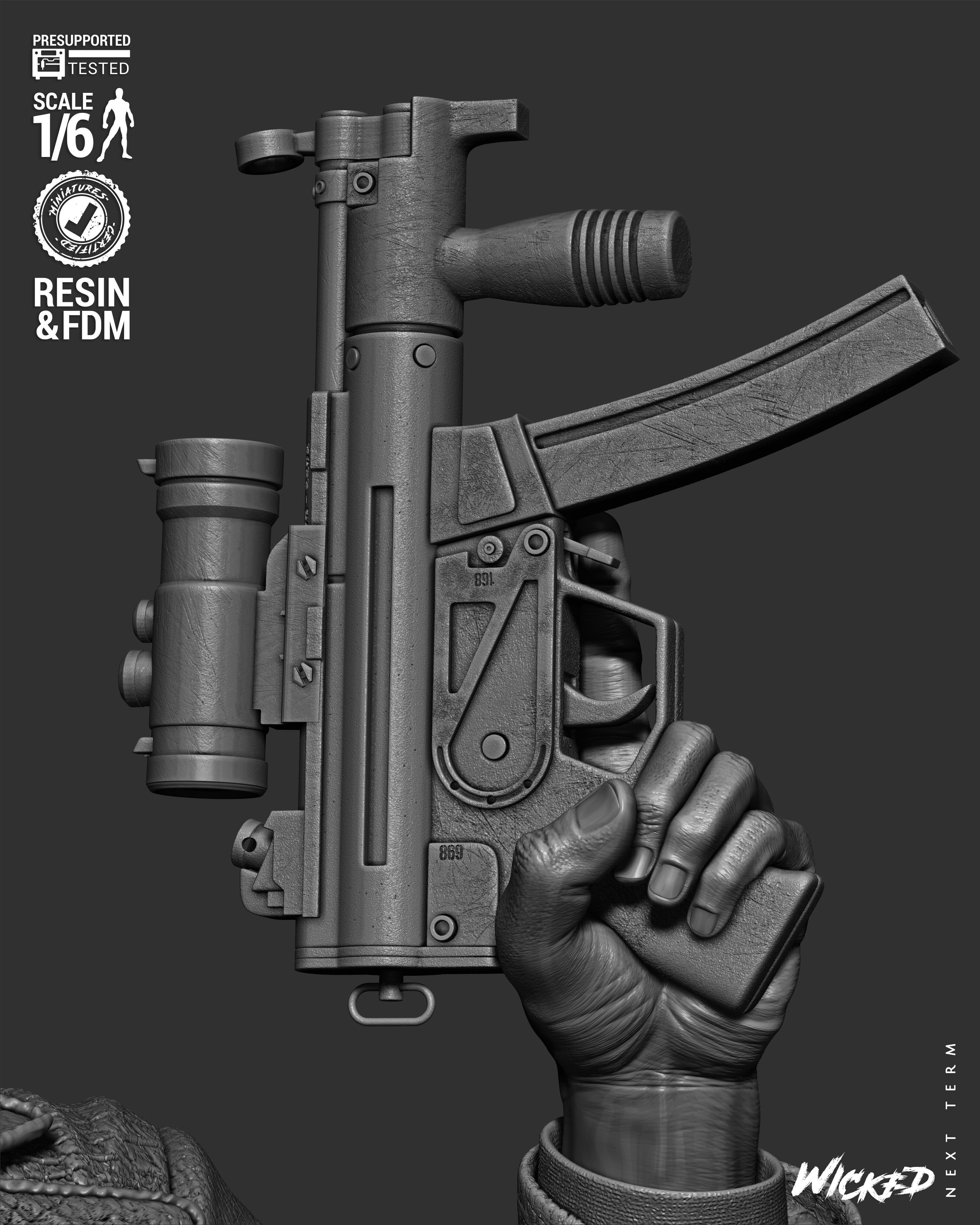 Wicked Movies Morpheus Sculpture 3D print model_24