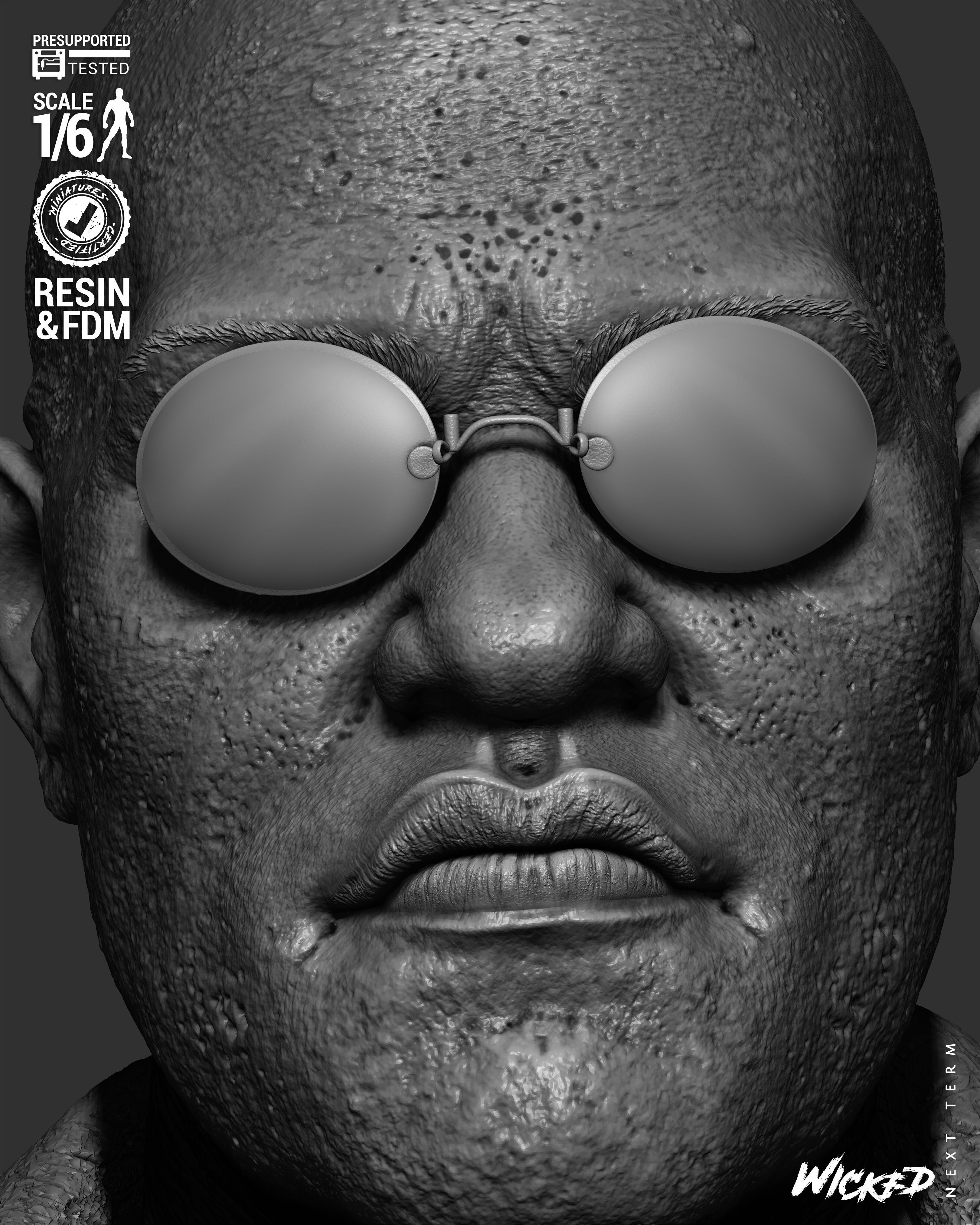 Wicked Movies Morpheus Sculpture 3D print model_32
