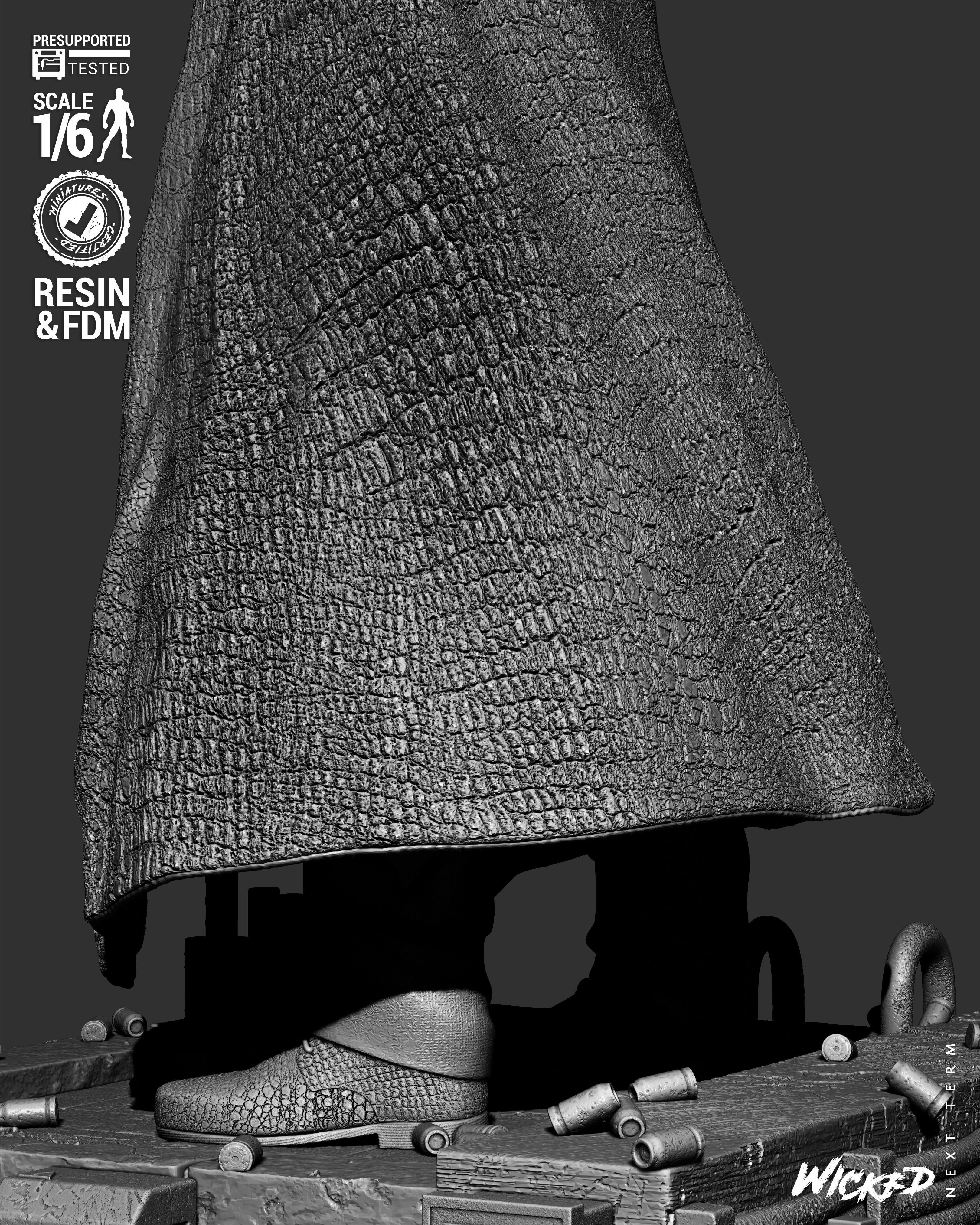 Wicked Movies Morpheus Sculpture 3D print model_22