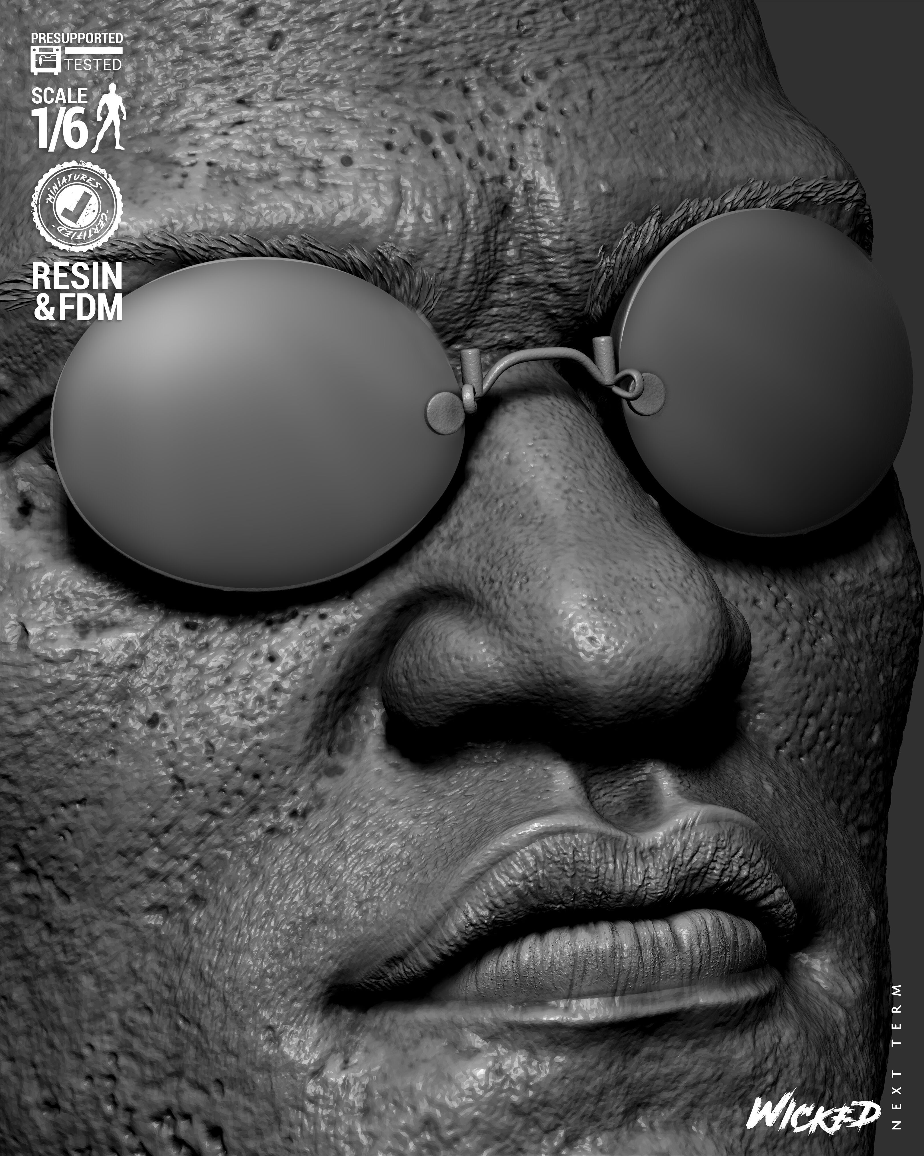 Wicked Movies Morpheus Sculpture 3D print model_27