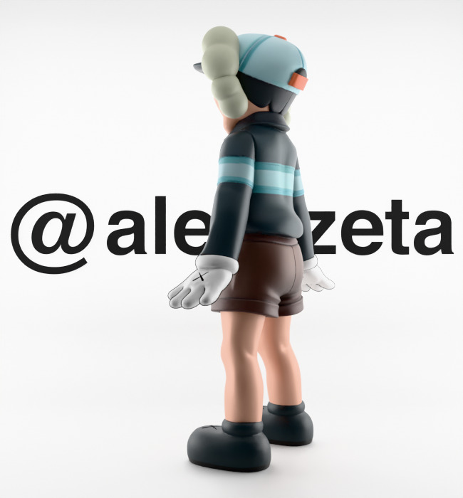 Kaws CHUL SU and YOUNG HEE Squid Game Season 3 for Print 3D model