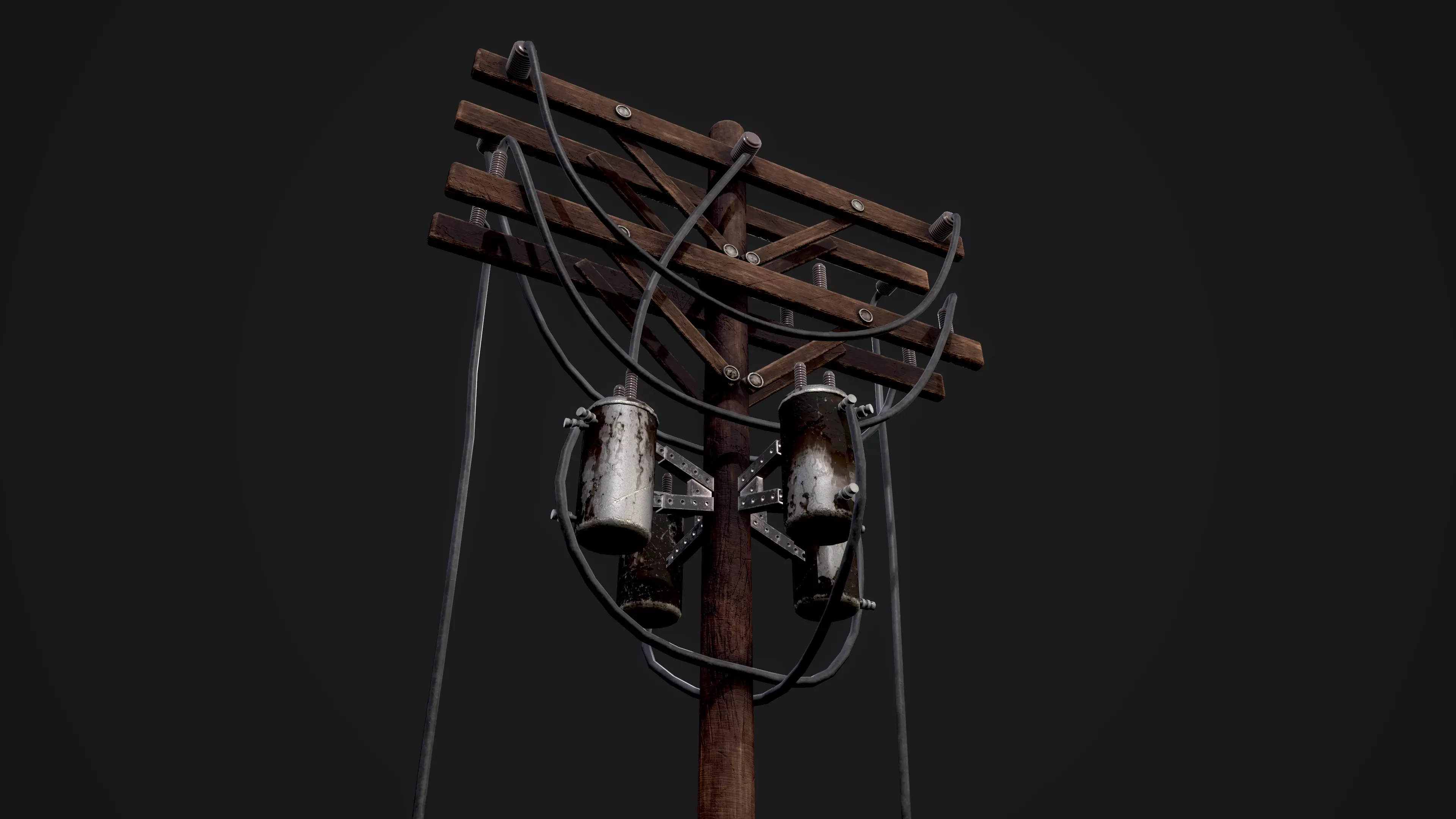 Electric Pole 3D model