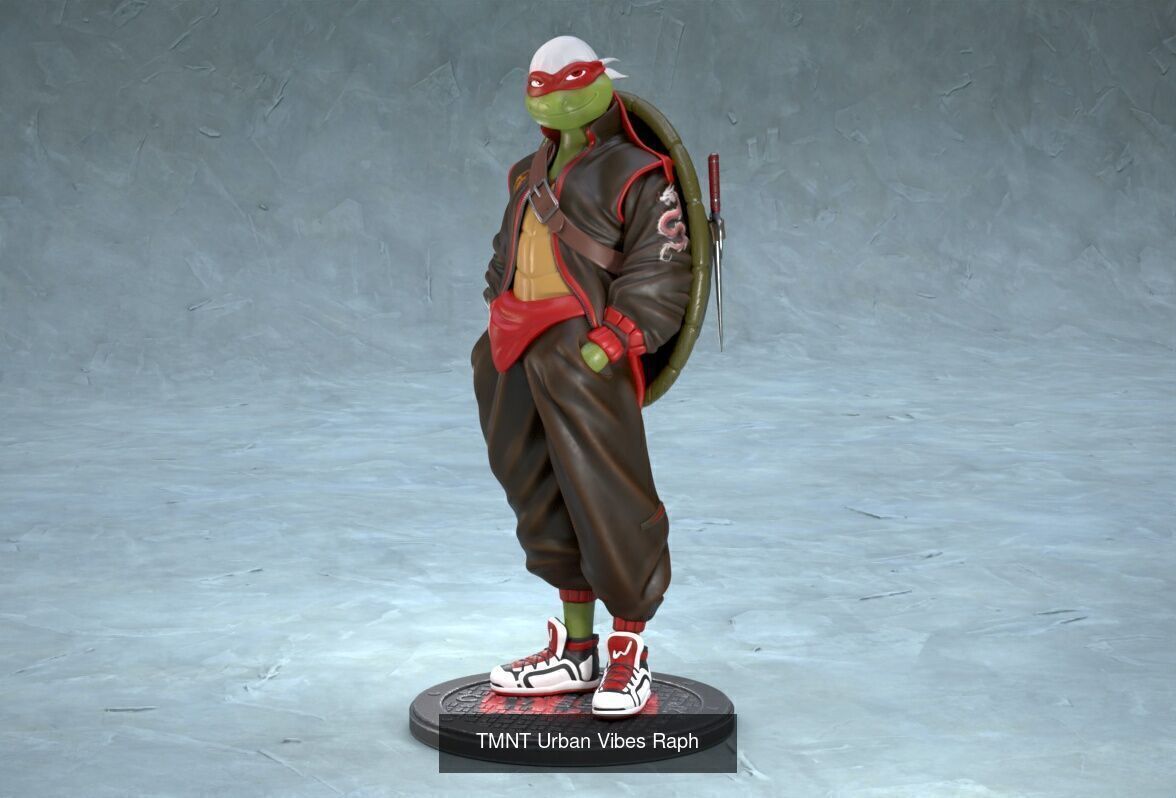 TMNT Urban Vibes  3D Model Collection_8