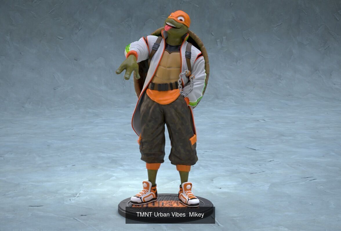 TMNT Urban Vibes  3D Model Collection_7