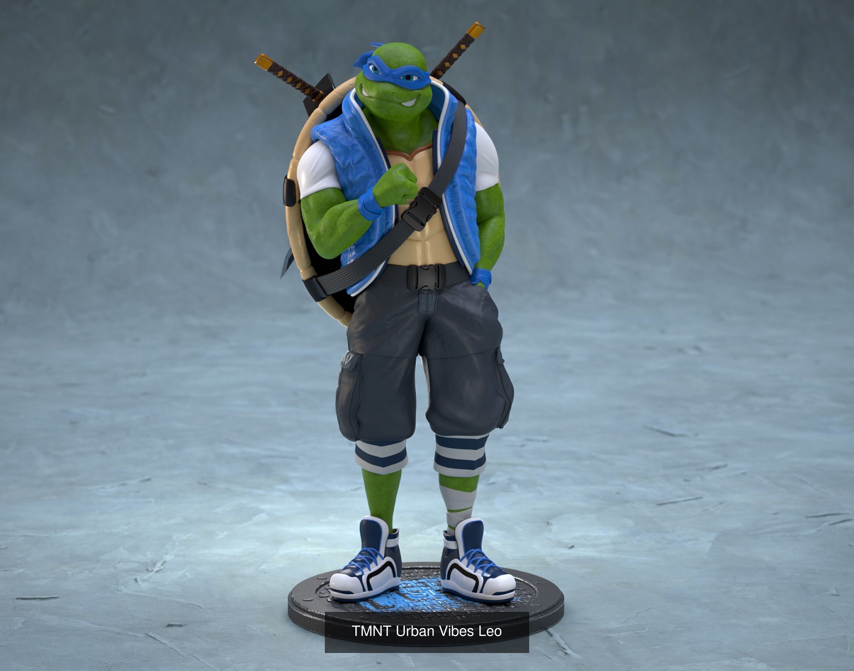 TMNT Urban Vibes  3D Model Collection_5