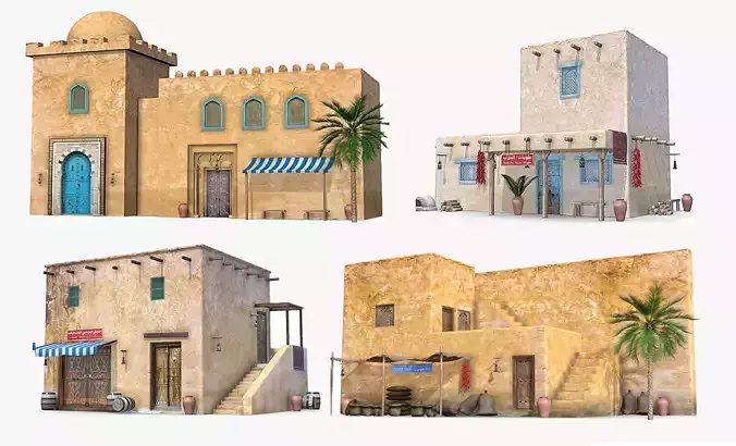 Old Arabic Islamic House Collection