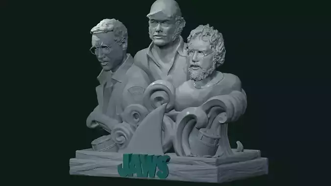 Jaws model - character busts
