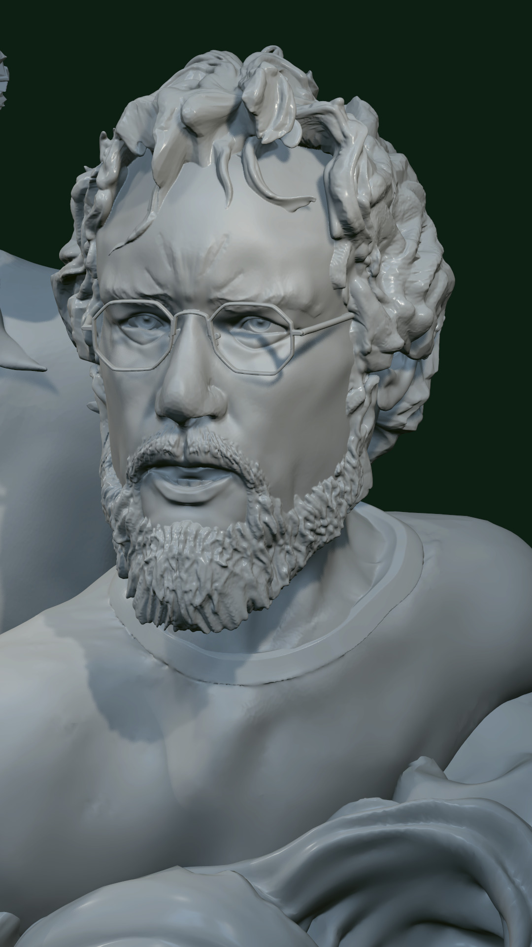 Jaws model - character busts 3D print model_10