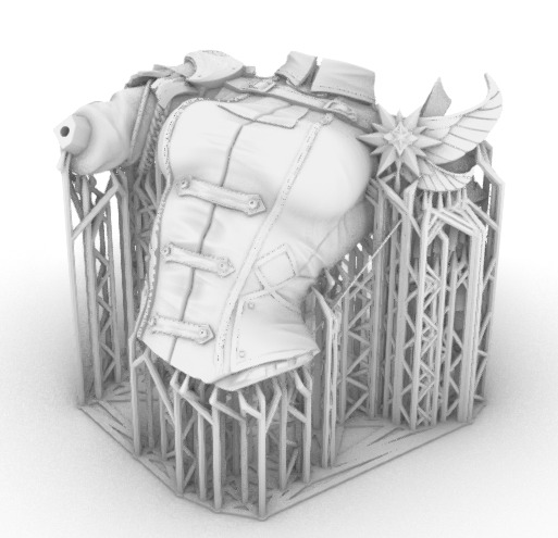 Solo Leveling Cha Hae In Action Figure 3D print model_8