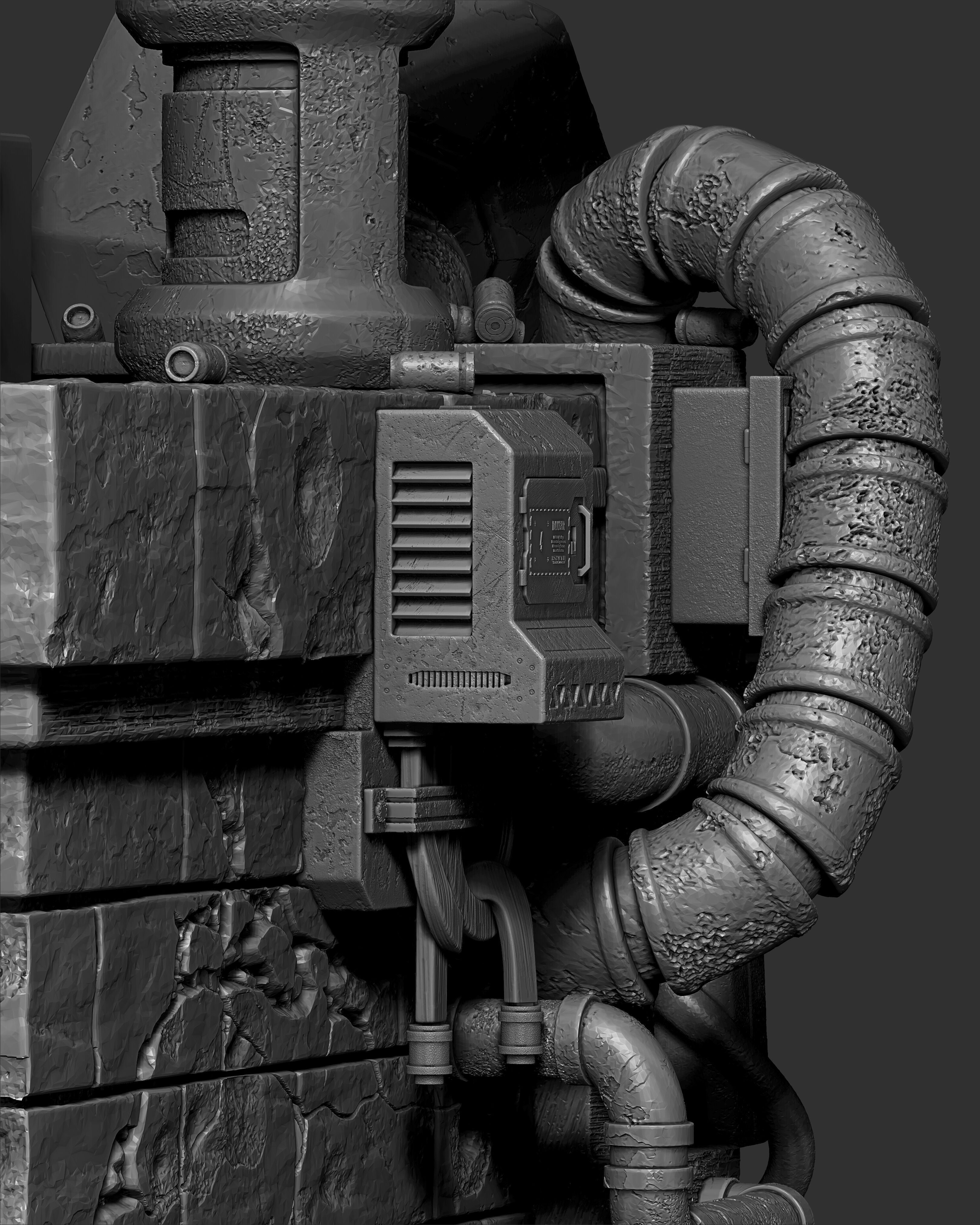 Wicked Movies Morpheus Portrait Bust 3D print model_32