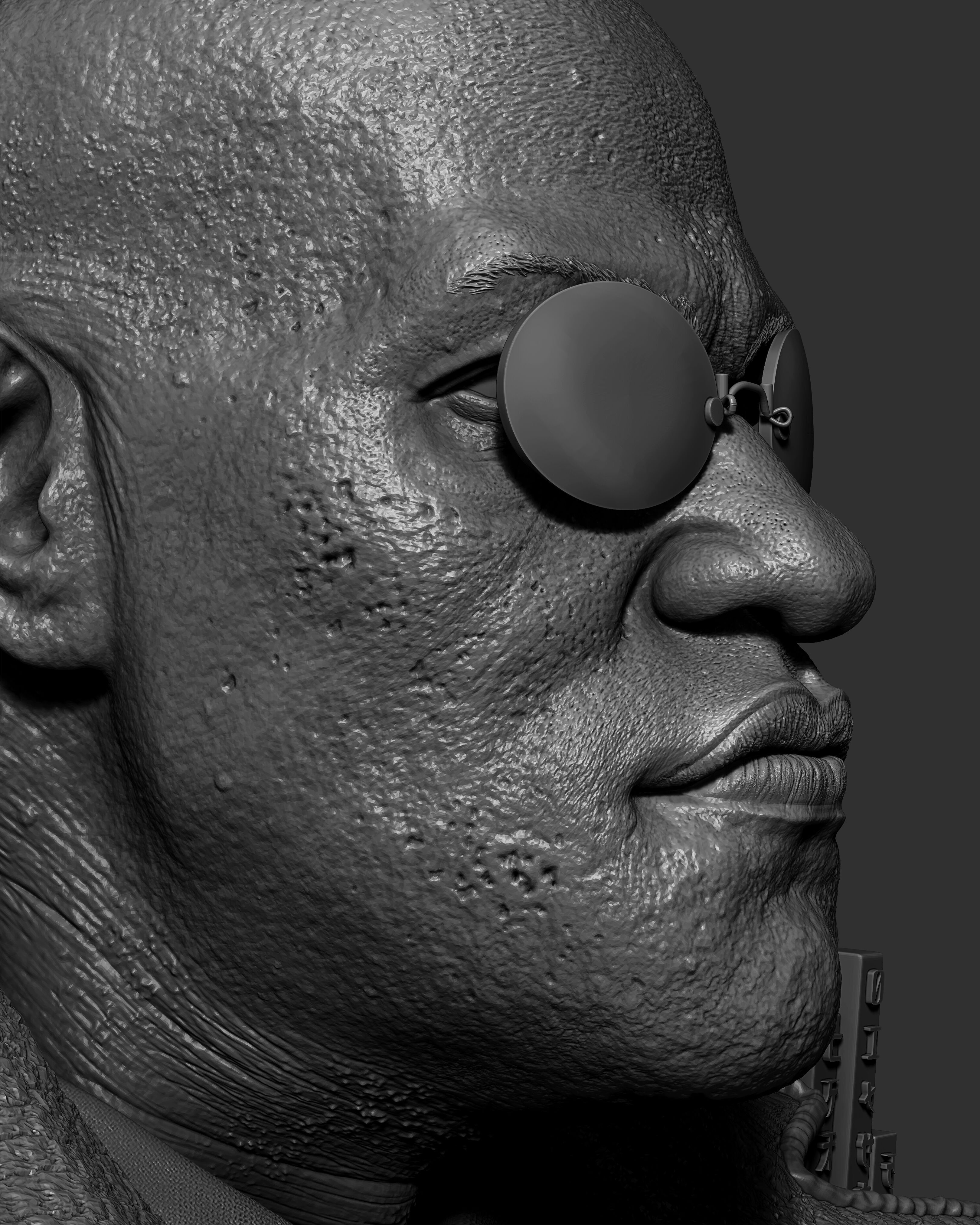 Wicked Movies Morpheus Portrait Bust 3D print model_8