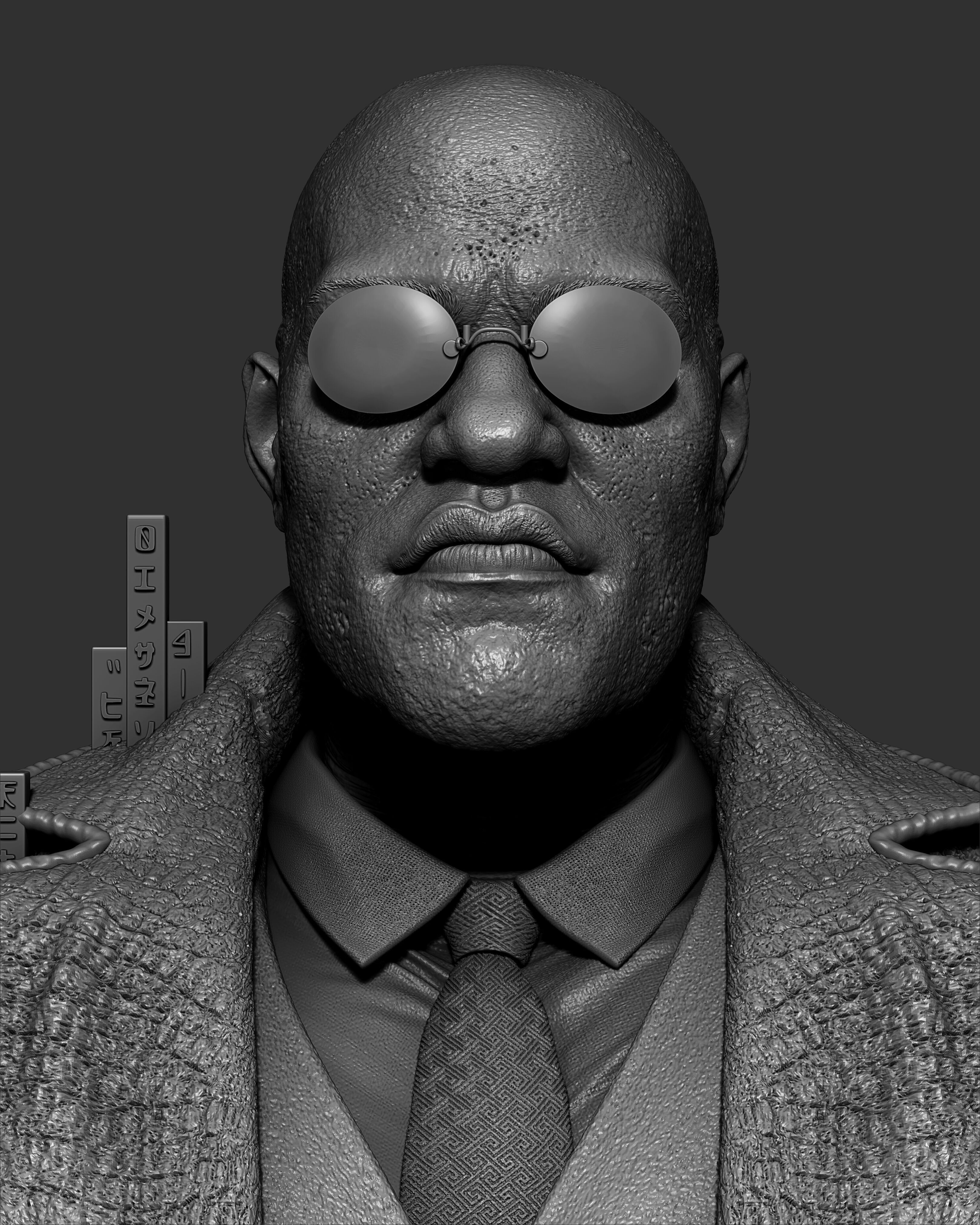 Wicked Movies Morpheus Portrait Bust 3D print model_47