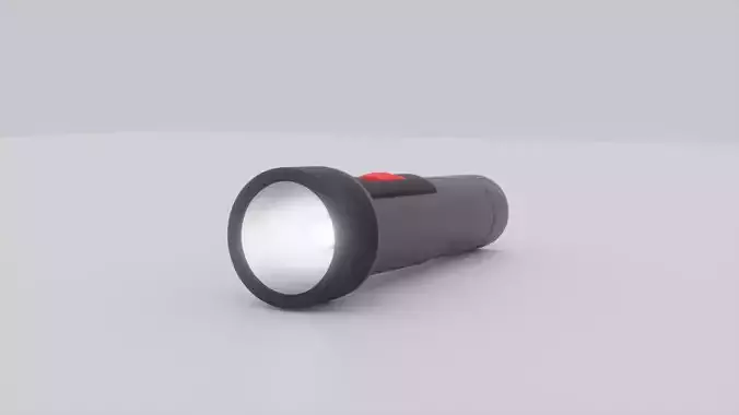 full model flashlight 3D model