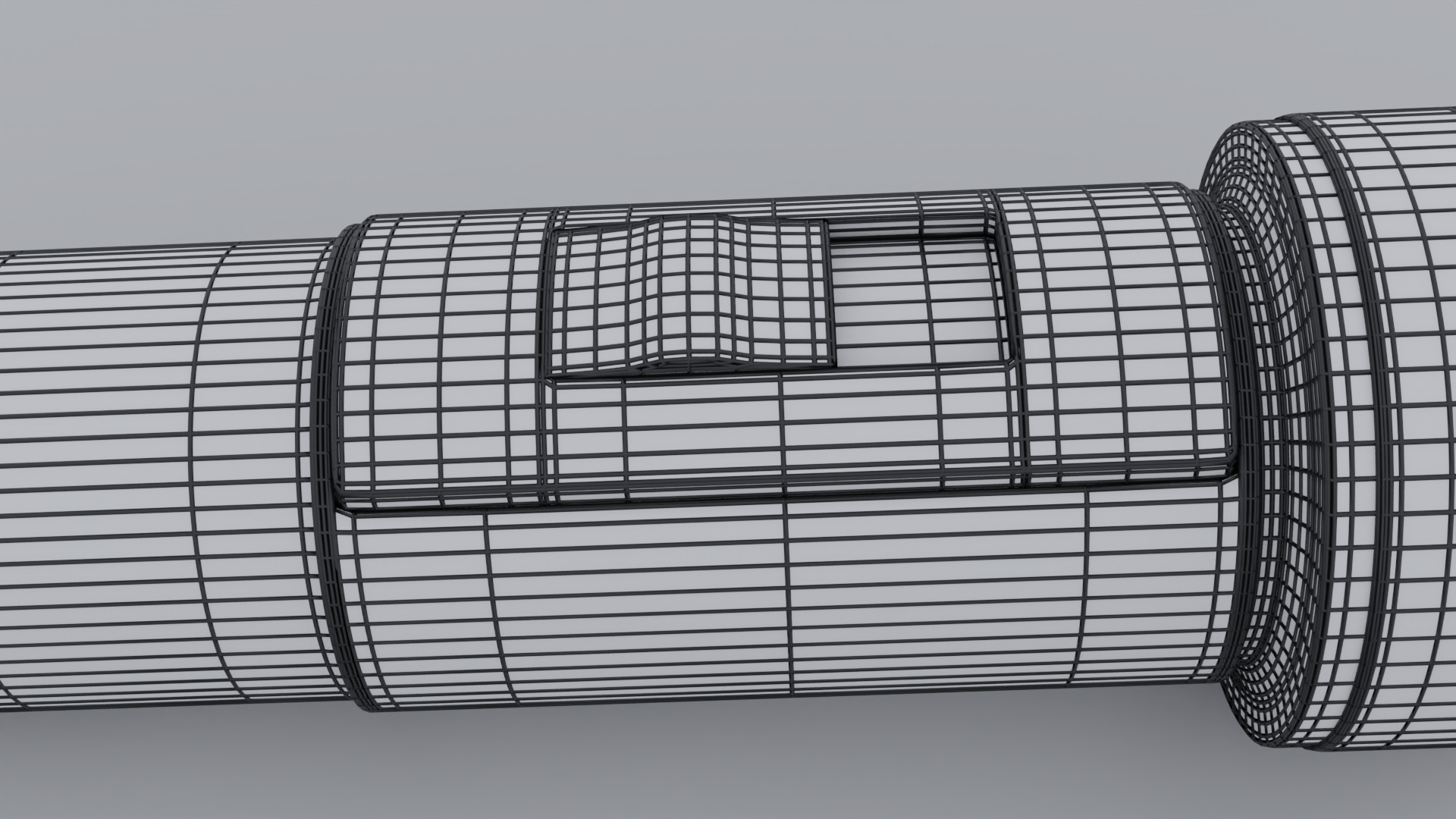 full model flashlight 3D model_6