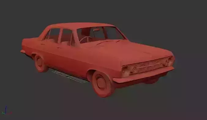 Holden HR Premier 1966 3D print model