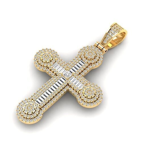 Cross Pendant Stl and 3dm file  3D print model