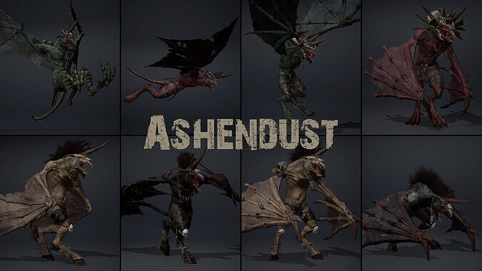 Ashendust Low-poly 3D model
