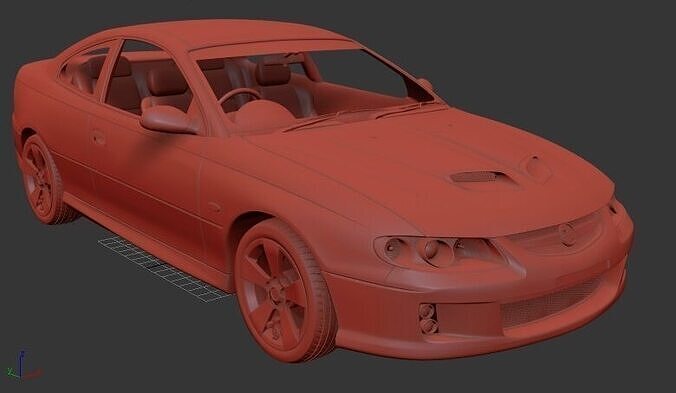 Holden Monaro Mk3 VZ CV8 Z 2005 3D print model