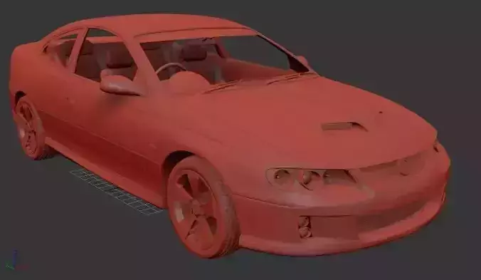 Holden Monaro Mk3 VZ CV8 Z 2005 3D print model