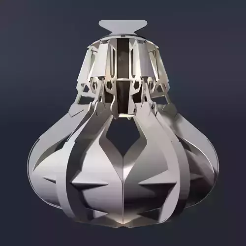 Grab crane 25i24 3D model