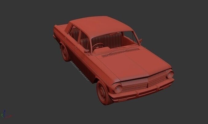 Holden Special Mk4f EH sedan 1964 3D print model
