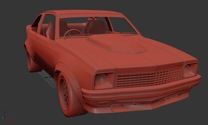 Holden Torana A9X 1977 3D print model