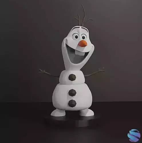 Olaf  3D Printable Action Figure Frozen-Inspired