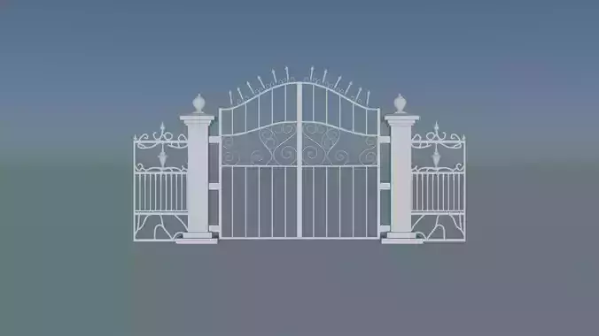 Gateway Exterior Gate 3D print model