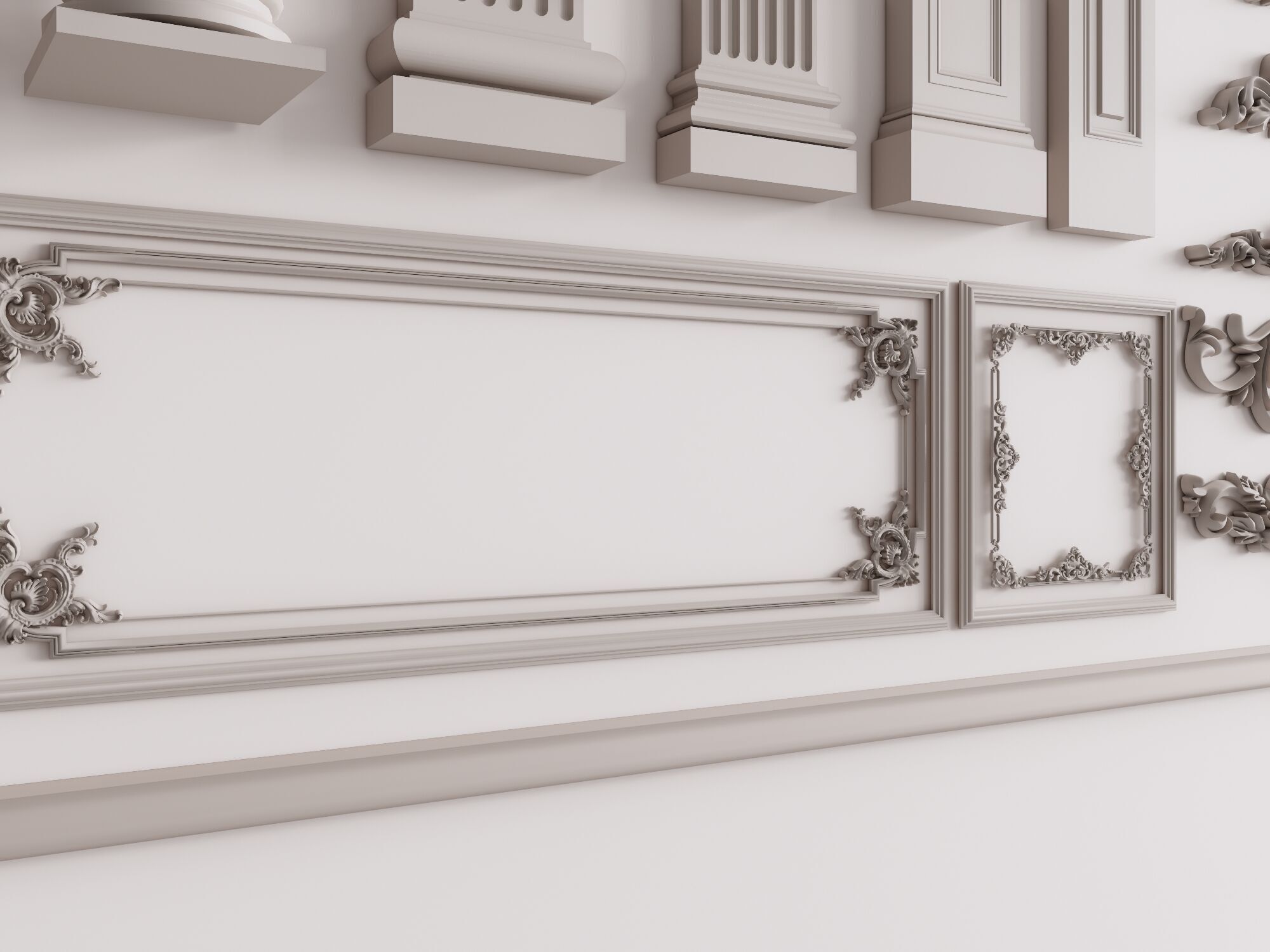 Classical Orders  Ornament Catalog 3D model_12